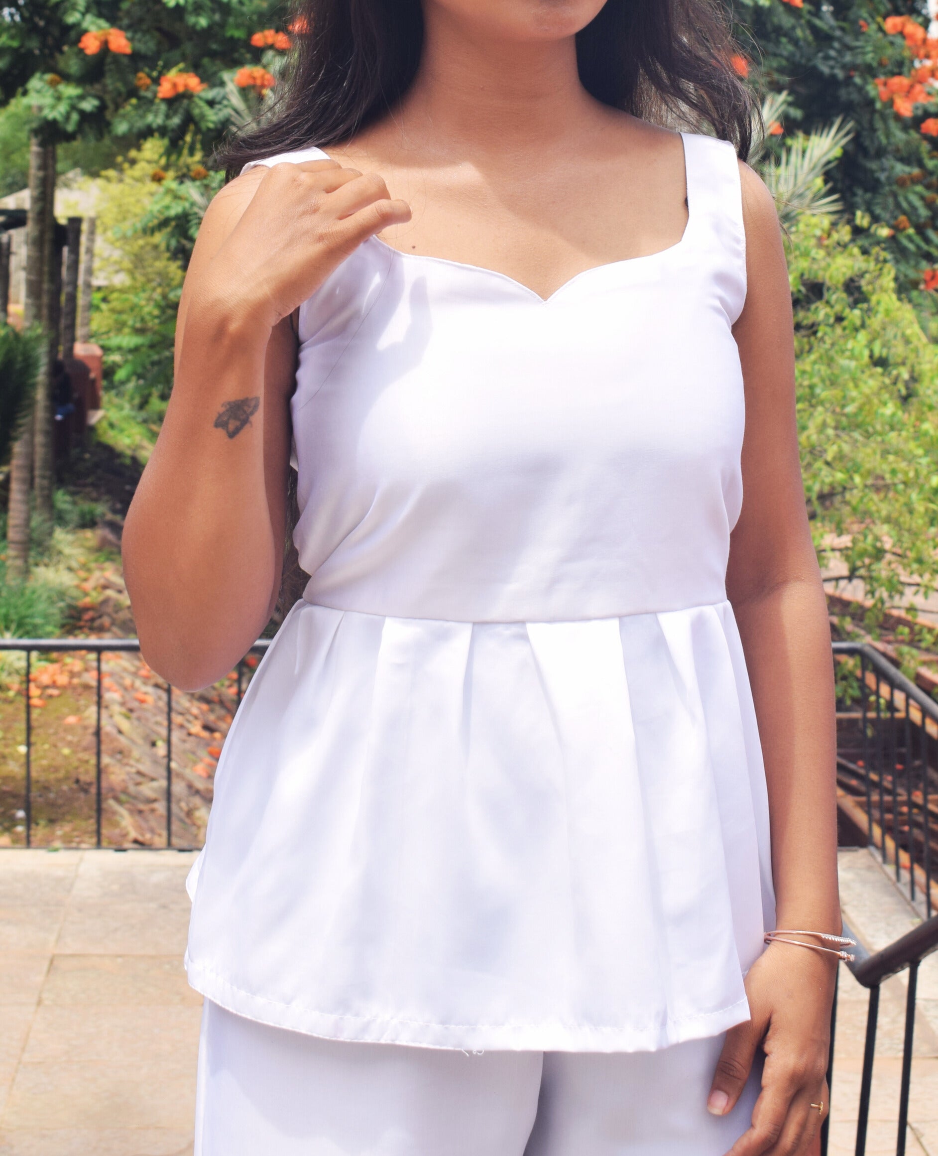 White Bloom co-ordset