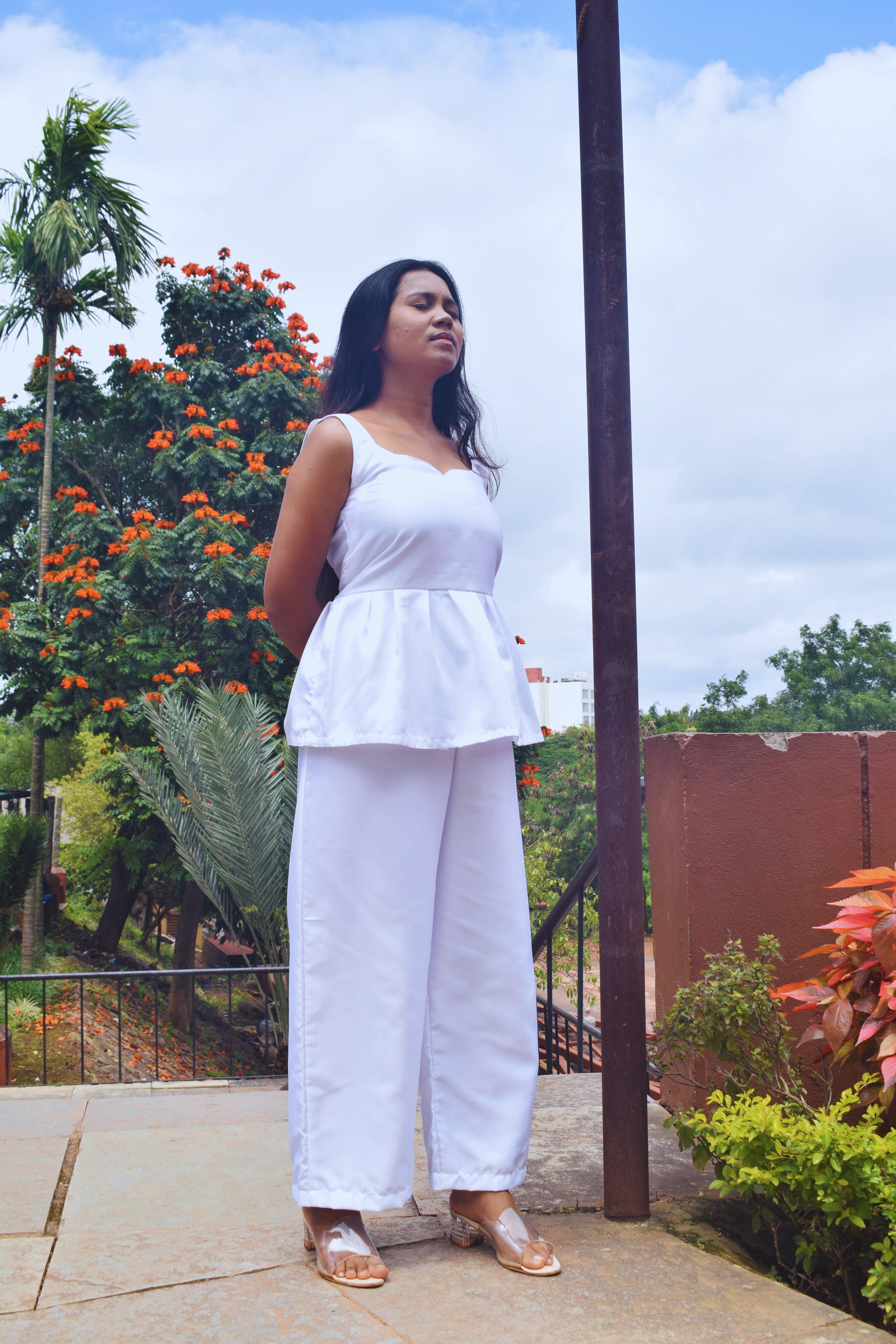 White Bloom co-ordset