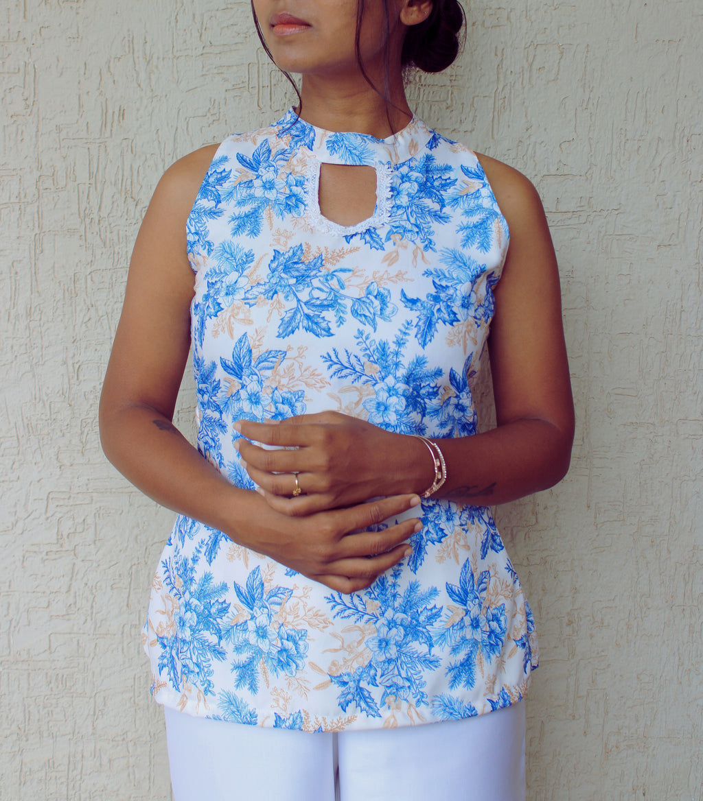 Blue Orchid Coord set