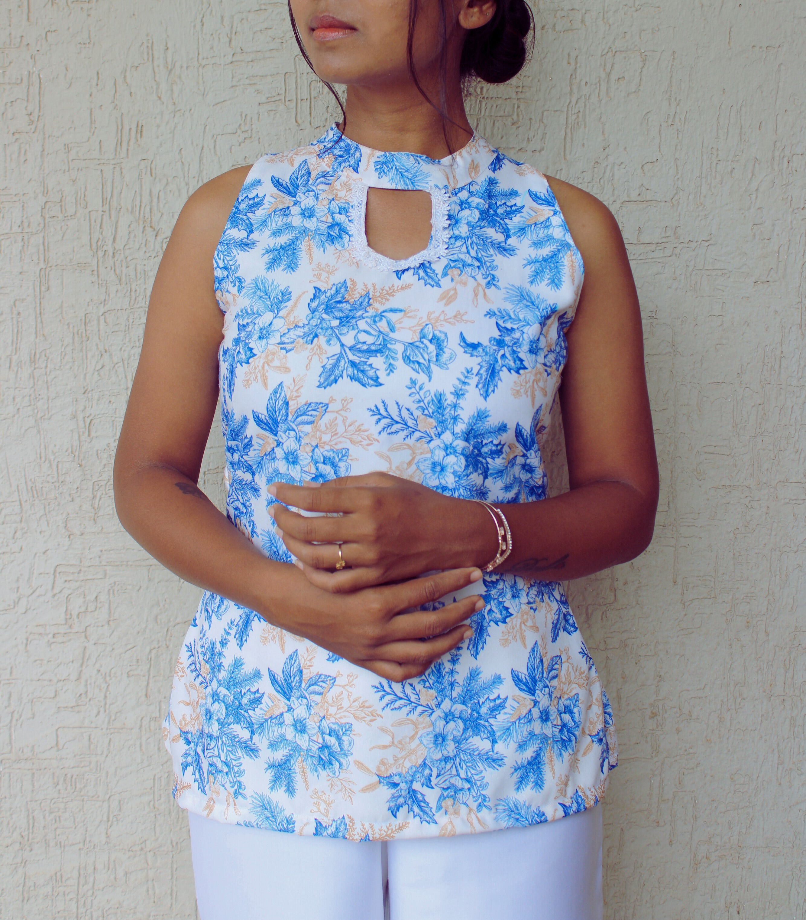 Blue Orchid Coord set