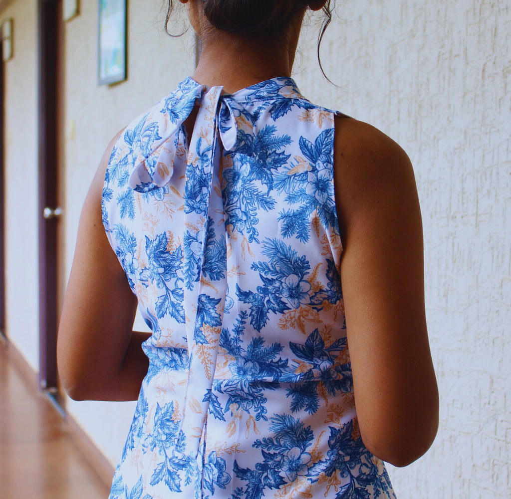 orchid Halterneck top