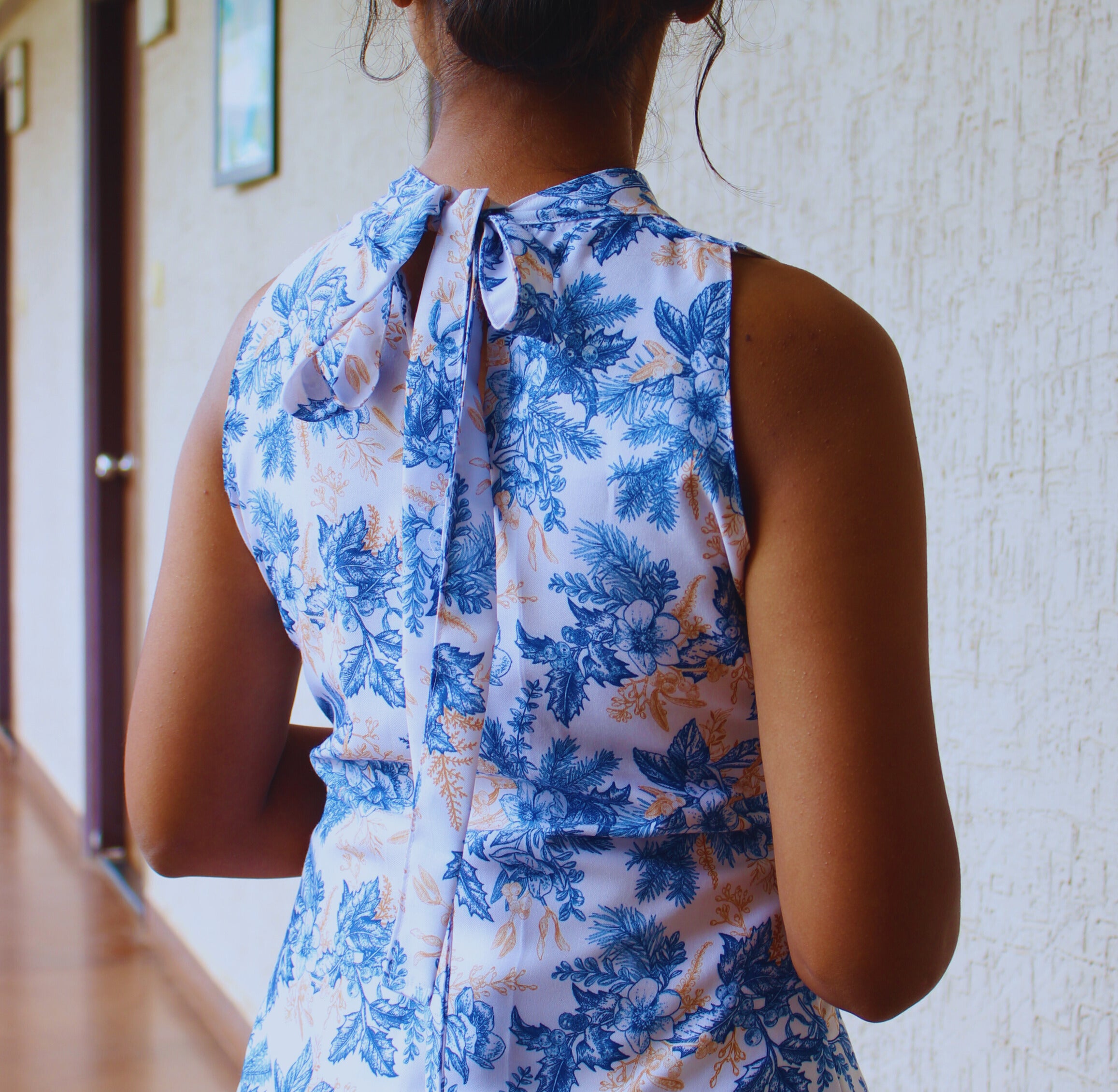 orchid Halterneck top